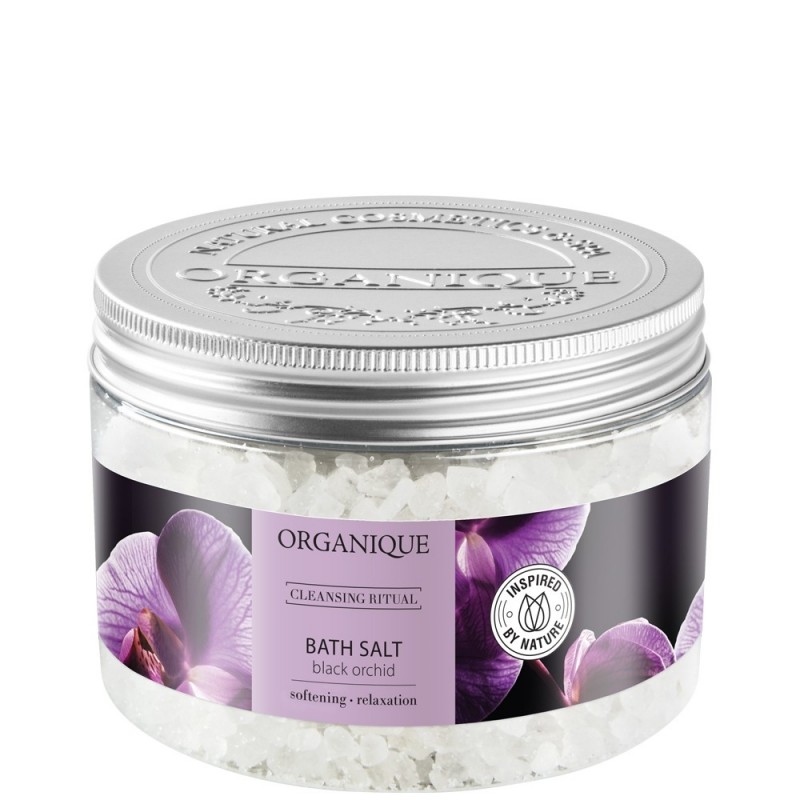 ORGANIQUE Black Orchid Relaksująca sól do kąpieli  600g