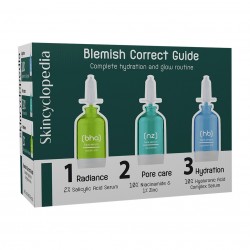 SKINCYCLOPEDIA Blemish Correct Guide Profesjonalna kuracja przeciw niedoskonałościom skóry  3*15 ml