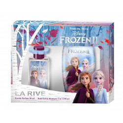 LA RIVE Zestaw prezentowy Disney Frozen II (Woda perfumowana 50 ml + Żel pod prysznic i szampon 2w1 250 ml)