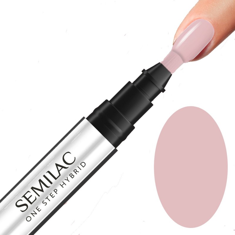 SEMILAC One Step Hybrid Lakier hybrydowy do paznokci Marker S220 Nude Beige 3 ml