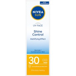 NIVEA Sun Krem matujący do twarzy Shine Control SPF 30+ 50 ml