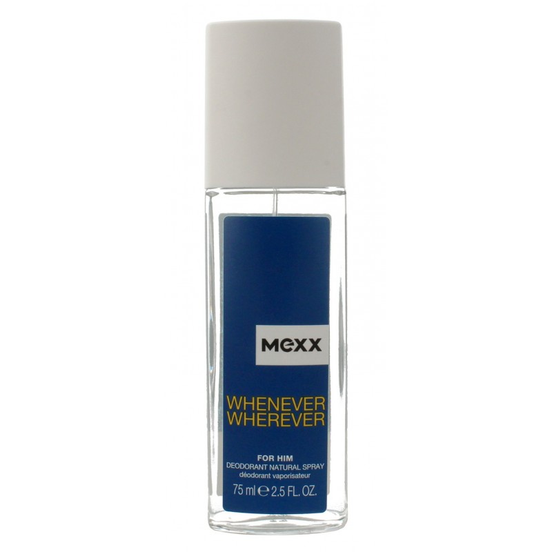 Mexx Whenever Wherever for Him Dezodorant naturalny spray  75ml