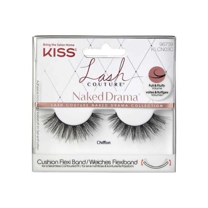 KISS Lash Couture Sztuczne rzęsy Naked Drama - Chiffon 1op.