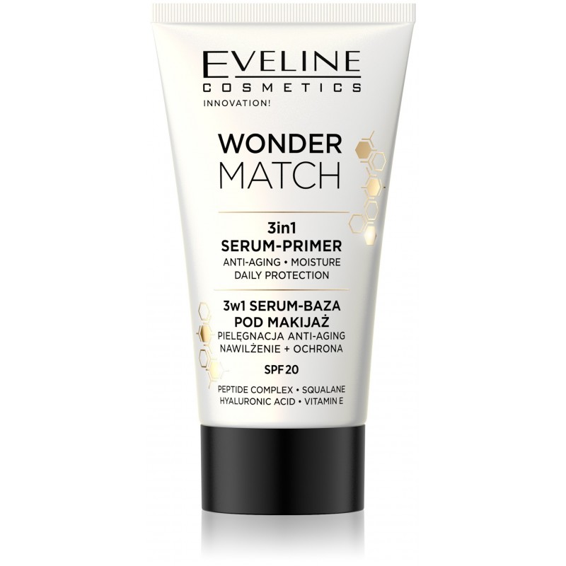 EVELINE Wonder Match Baza-serum pod makijaż 3w1 30 ml