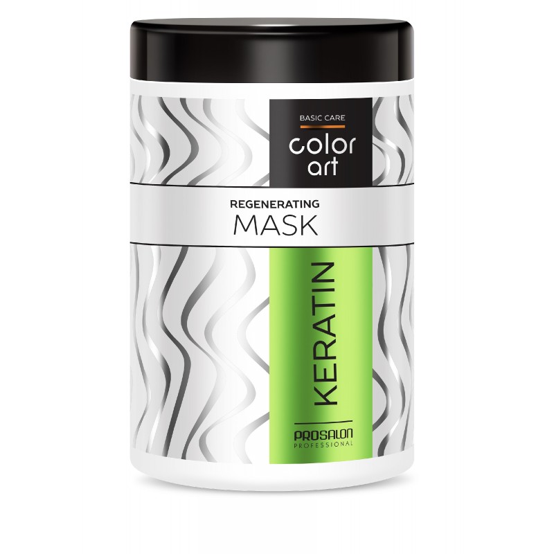 PROSALON PROFESSIONAL Basic Care Color Art Regenerująca Maska do włosów - Keratine 1000ml