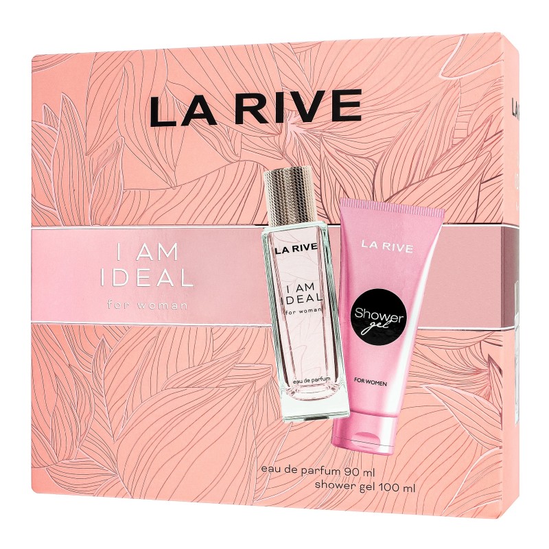 LA RIVE Woman Zestaw prezentowy I Am Ideal (woda perfumowana 90 ml + żel pod prysznic 100 ml)
