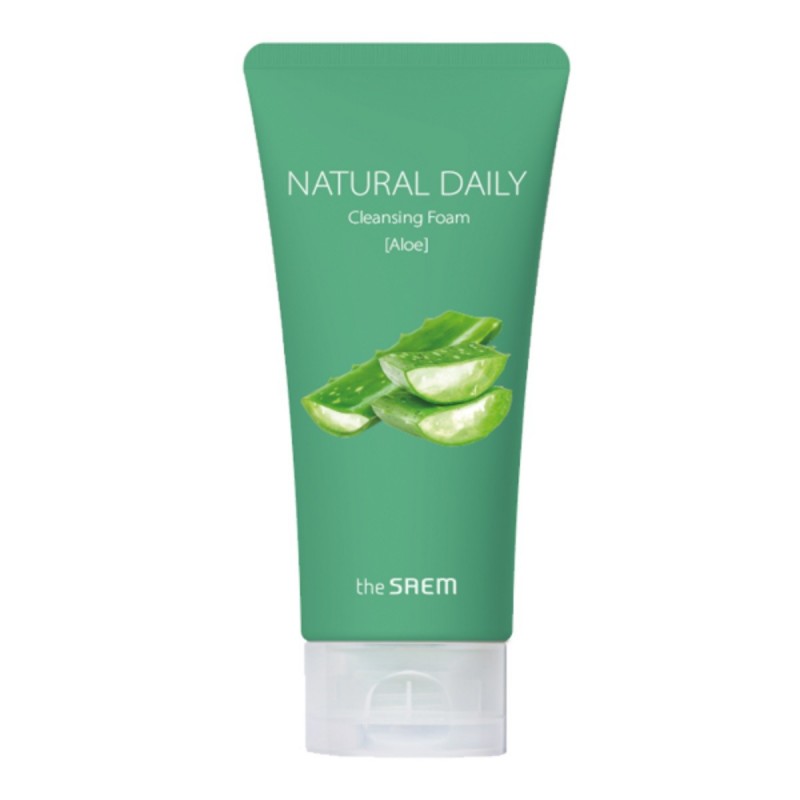SAEM Natural Daily Pianka do mycia twarzy - Aloes  150 ml