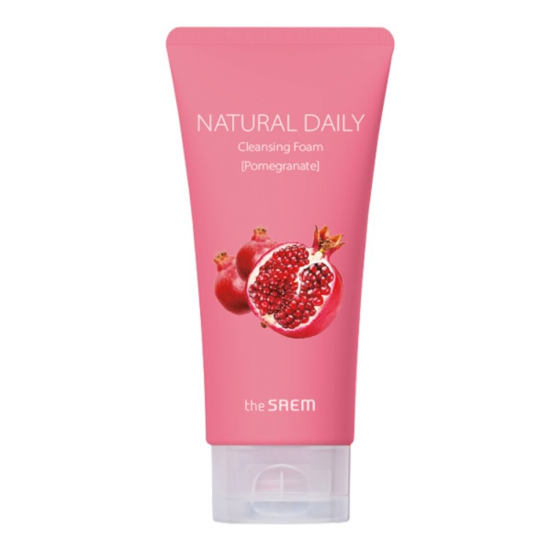 SAEM Natural Daily Pianka do mycia twarzy - Granat 150 ml