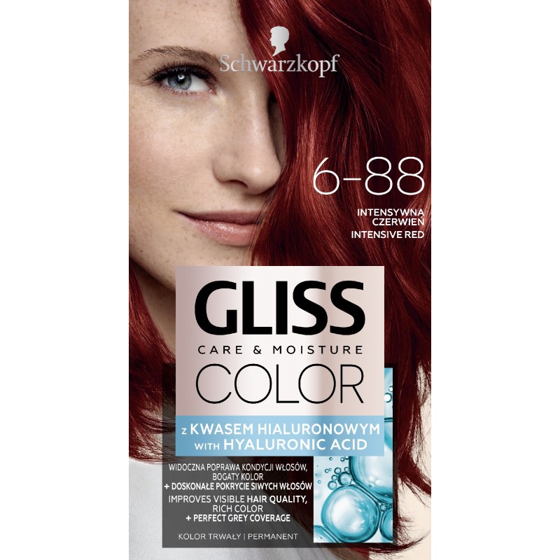H GLISS COLOR 6-88 Red Light Brown