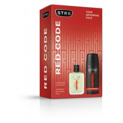 STR 8 Zestaw prezentowy Red Code (Woda po goleniu 50ml+Deo spray 150ml)