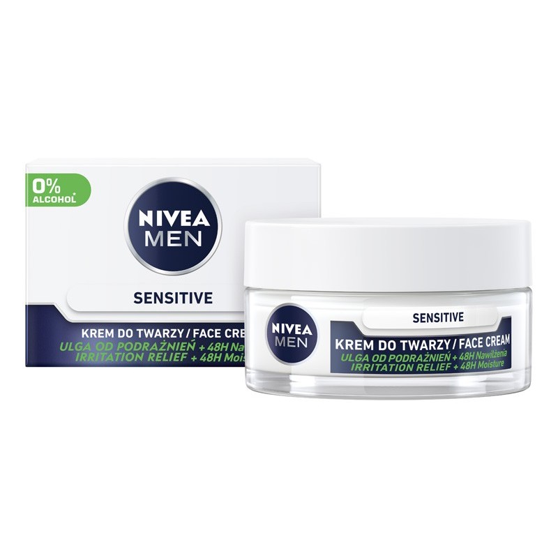 NIVEA MEN Krem do twarzy regenerująco-nawilżający Sensitive 50 ml