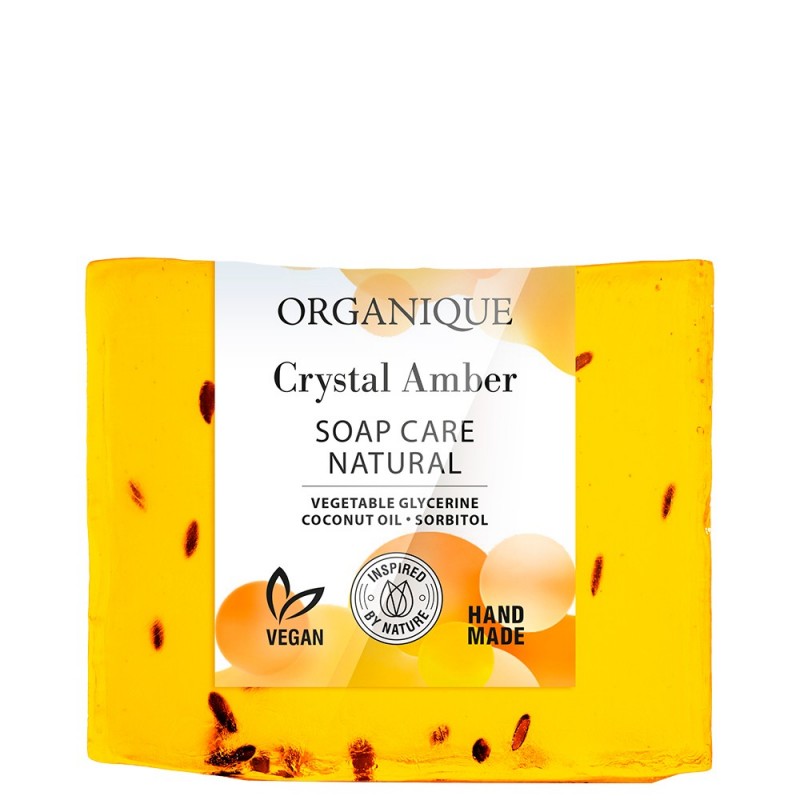ORGANIQUE Mydło naturalnie pielęgnujące Crystal Amber 100g