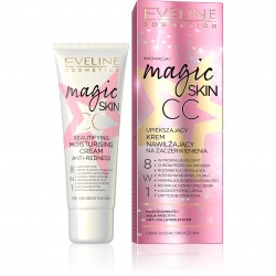 EVELINE Magic Skin CC Upiekszający krem nawilżający na zaczerwienienia 8w1 50 ml