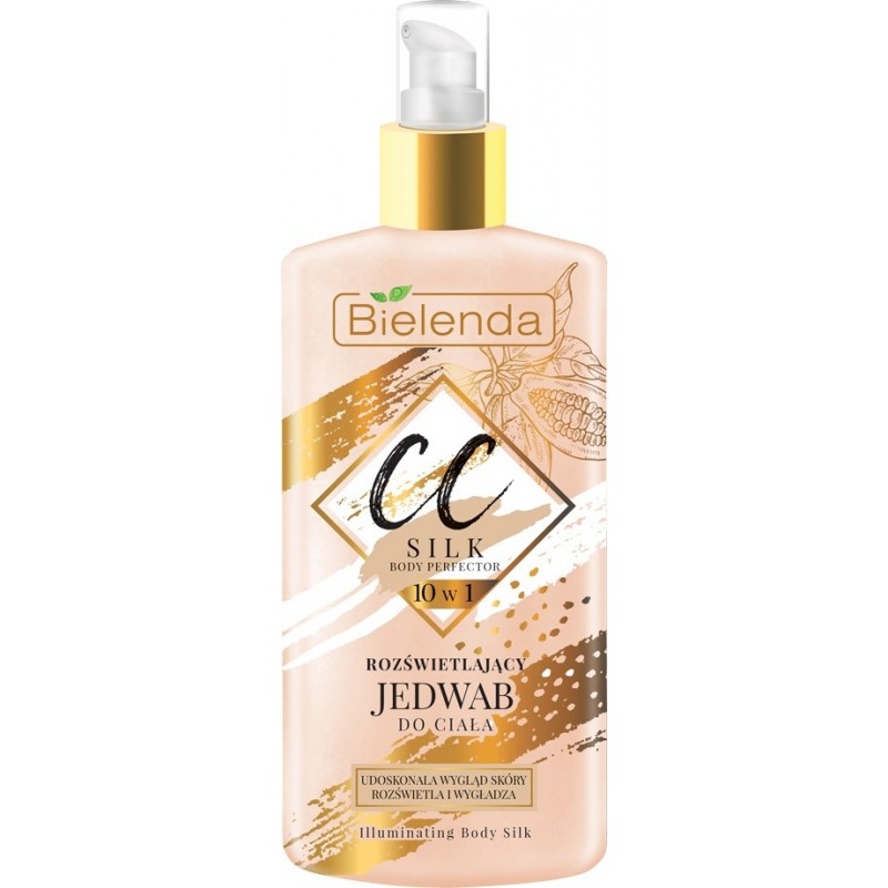 BIELENDA CC BODY PERFECTOR 10w1 Silk Rozświetlający Jedwab do ciała 150ml