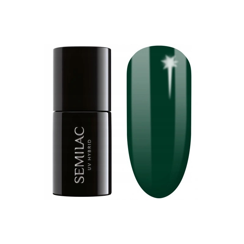 SEMILAC Lakier hybrydowy 309 Pine Green 7 ml