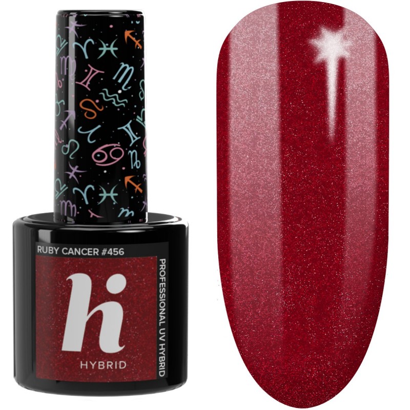 Hi Hybrid Lakier hybrydowy Zodiac nr 456 Ruby Cancer 5ml