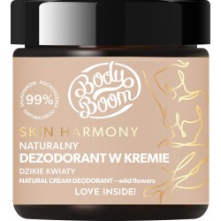 BODY BOOM Skin Harmony Naturalny Dezodorant w kremie - Dzikie Kwiaty 1szt