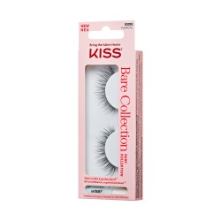 KISS Sztuczne rzęsy Bare Collection KAR01, 1 Pair & Lash Glue Net Wt. 1g