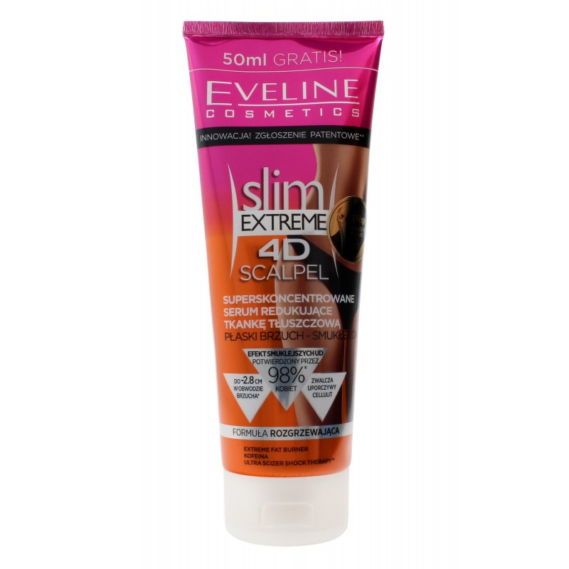 EVELINE Slim Extreme 4D Superskoncentrowane serum redukujące tkankę tłuszczową 250 ml