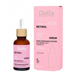 DELIA Serum do twarzy, szyi i dekoltu Retinol 81% 30 ml