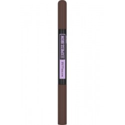 MAYBELLINE Express Brow Satin Duo Dwustronna Kredka do brwi nr 04 Dark Brown 1szt