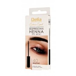 DELIA COSMETICS Eyebrow Expert Henna expres brąz