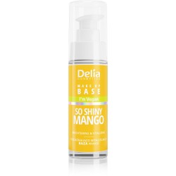 DELIA Make-up Base Rozjaśniająco-witalizująca wegańska baza pod makijaż So Shiny Mango 30 ml