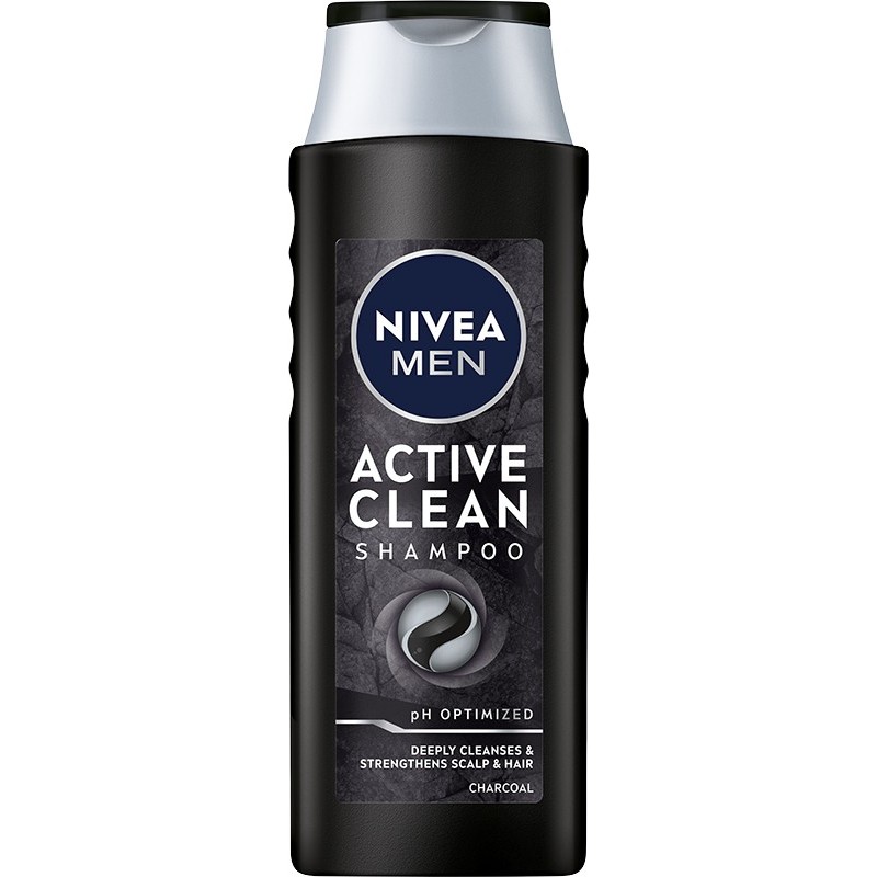 NIVEA MEN Pielęgnujący szampon do włosów Active Clean 400 ml