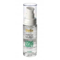 Delia Cosmetics Baza pod makijaż Long Matt matująca  30ml