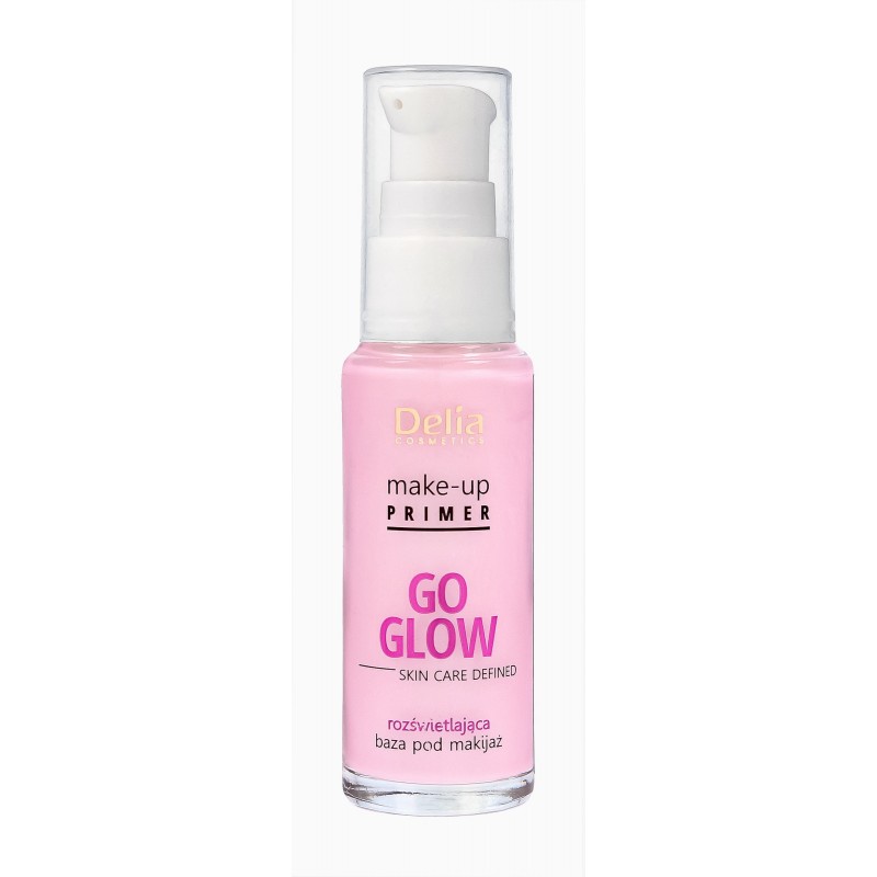 DELIA COSMETICS Go Glow Rozświetlająca Baza pod makijaż 30ml