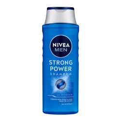 NIVEA MEN Szampon do włosów słabych i pozbawionych gęstości Strong Powder 400 ml