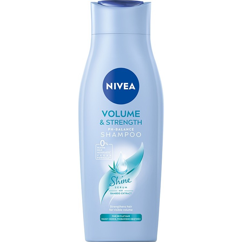 NIVEA Szampon do włosów cienkich i bez objętości Volume & Strenght 400 ml