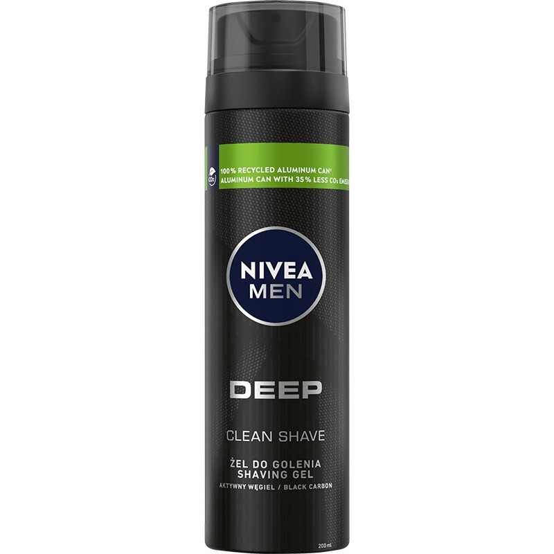 NIVEA MEN Żel do golenia Deep Clean Shave 200 ml