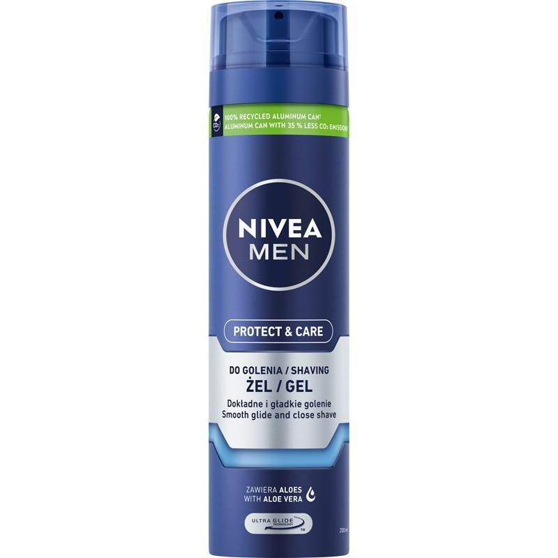 NIVEA MEN Ochronny żel do golenia Protect & Care 200 ml