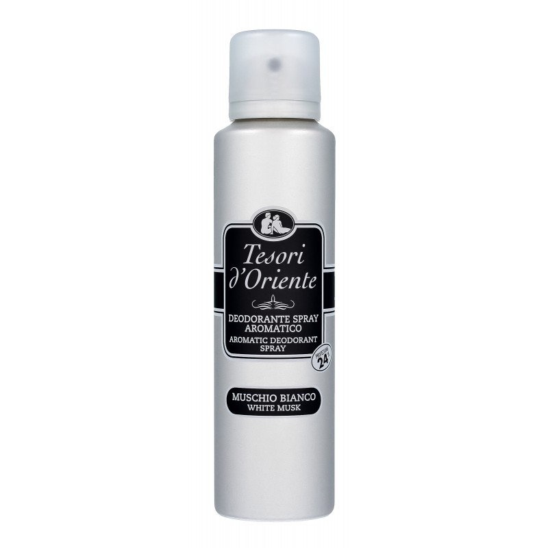 TESORI D`ORIENTE Aromatyczny Dezodorant w sprayu  - Muschio Bianco 150ml