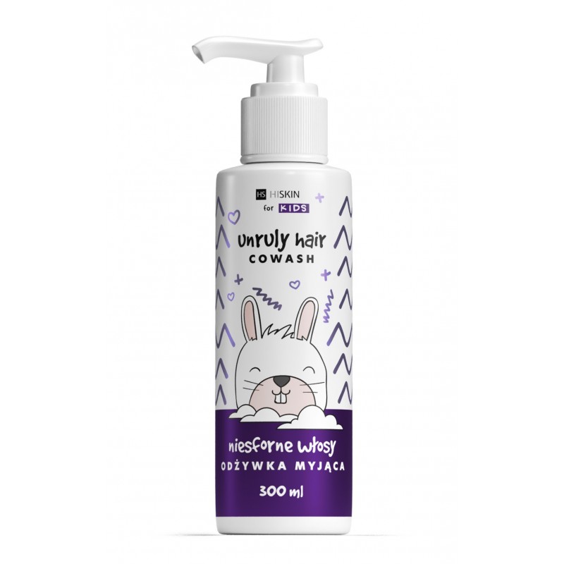 HISKIN for Kids Unruly Odżywka oczyszczająca + szampon do włosów niesfornych 300 ml