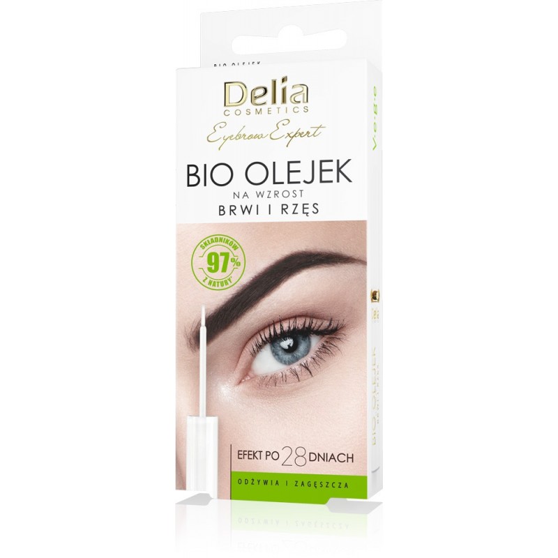 DELIA Eyebrow Expert Bio olejek na wzrost brwi i rzęs 7 ml