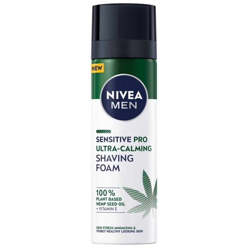 NIVEA MEN Ultra-łagodząca pianka do golenia Sensitive Pro Ultra-Calming 200 ml