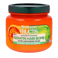 GARNIER Fructis Goodbye Damage Ultra Naprawcza Maska do włosów Keratin Hair Bomb  320ml