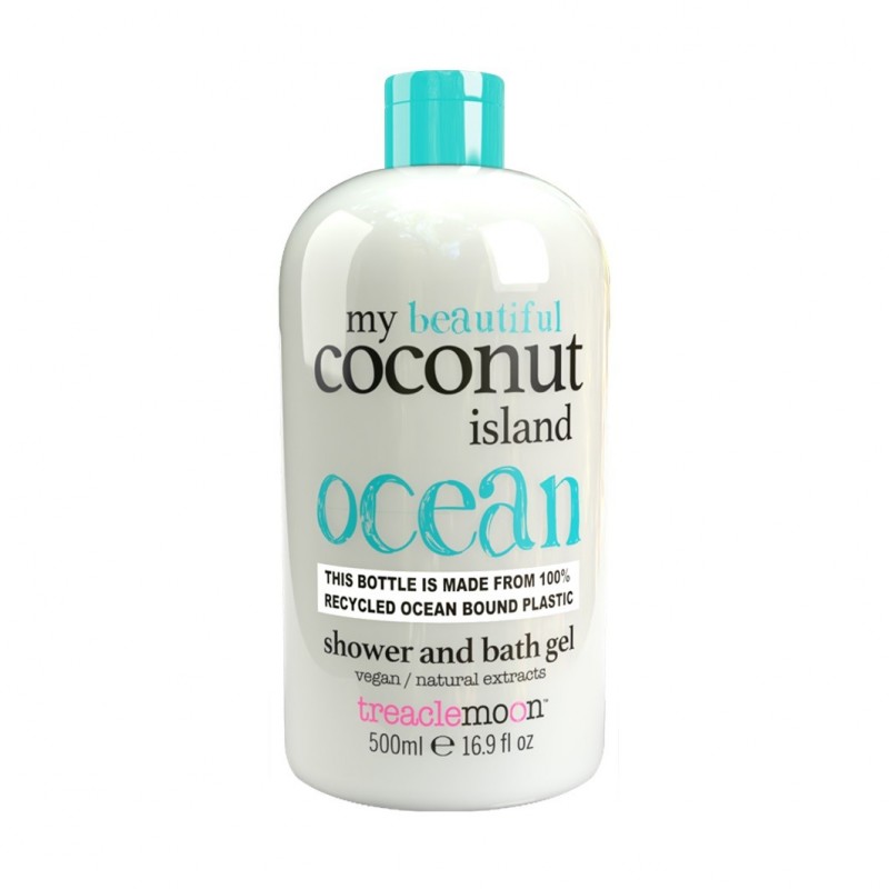 TREACLEMOON My Coconut Island Żel pod prysznic i do kąpieli Ocean 500 ml