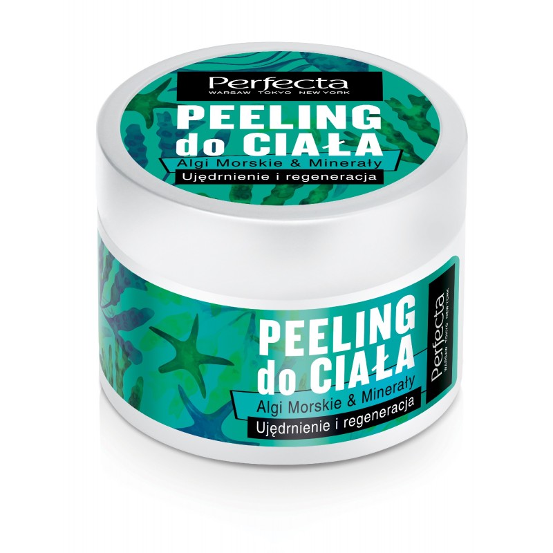 Perfecta Spa Peeling do ciała Algi Morskie & Minerały - ujędrnienie i regeneracja 225g