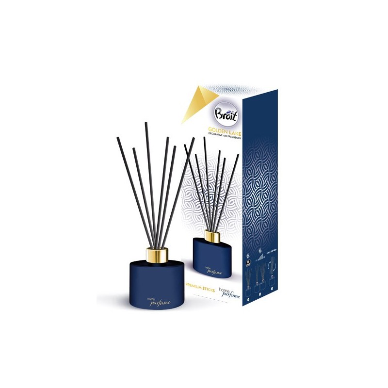 Brait Home Parfume Decorative Olejek zapachowy + patyczki Golden Lake  100ml