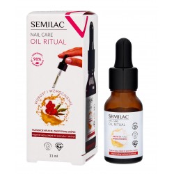 SEMILAC Nail Care Oil Ritual Regenerujący Olejek do paznokci i skórek 11 ml