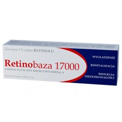 RETINOBAZA 17000 Krem farmaceutyczny z Witaminą A 30g