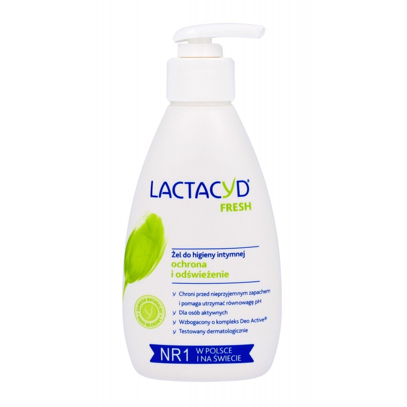 Lactacyd Fresh Żel do higieny intymnej odświeżający z pompką 200ml