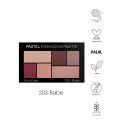 PASTEL Eyeshadow Palette Cienie do powiek So In Love nr 203 - Babe 1op.