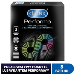 Durex Prezerwatywy Performa 3 szt.