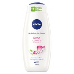 NIVEA Care Shower Pielęgnujący żel pod prysznic Rose & Almond oil 500 ml