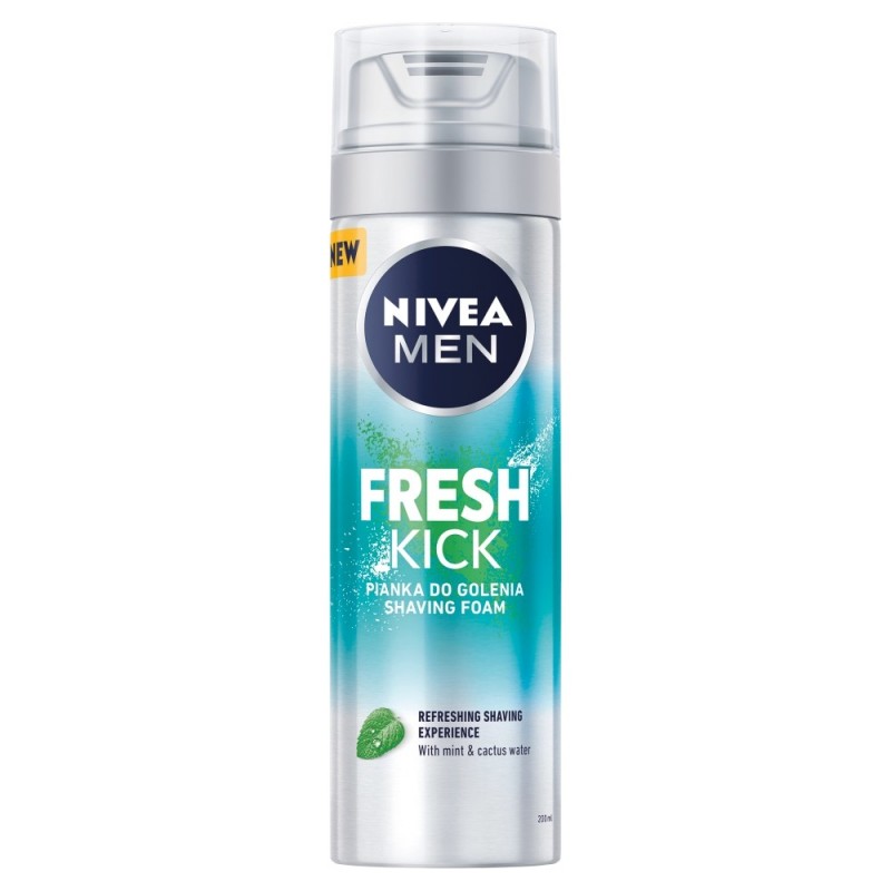 NIVEA MEN Pianka do golenia Fresh Kick 200 ml