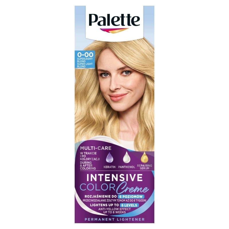 PALETTE Intensive Color Creme Krem koloryzujący nr 0-00(E20) Superjasny Blond  1op.